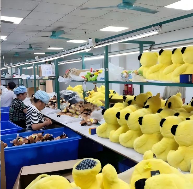 Custom plush toy process