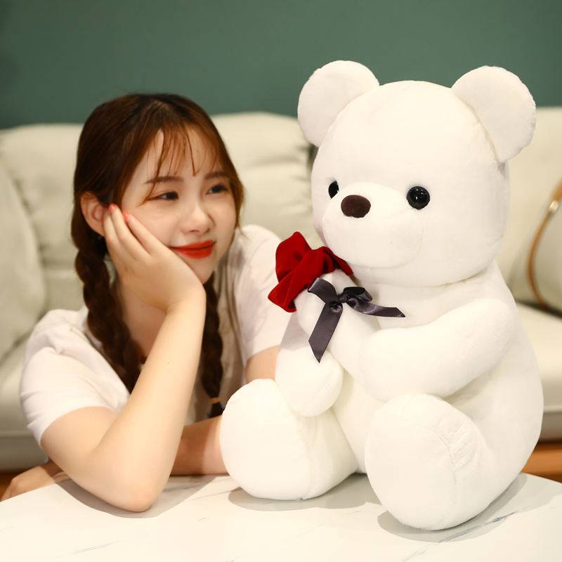 Curly Hair Teddy Bear Plush Toy - Image 2