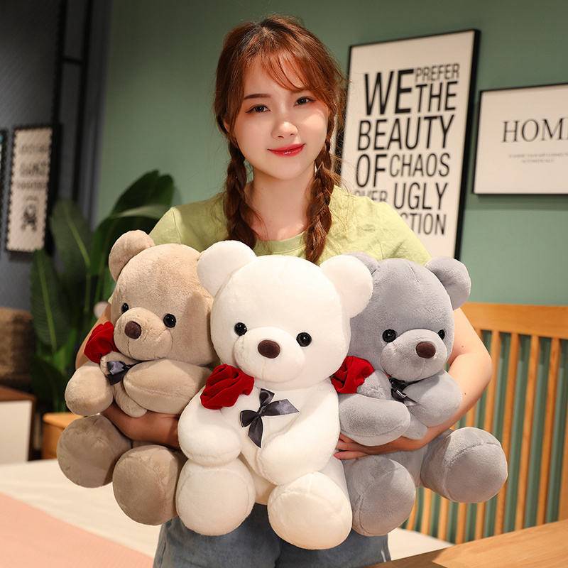 Curly Hair Teddy Bear Plush Toy