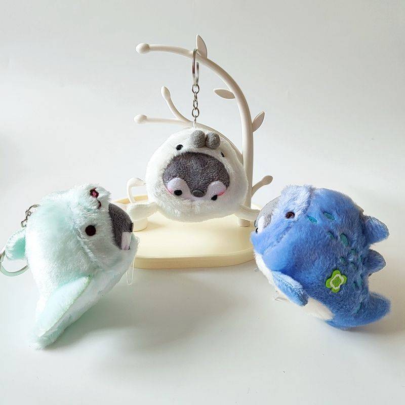 Custom plush keychain made by a plush toy manufacturer in China