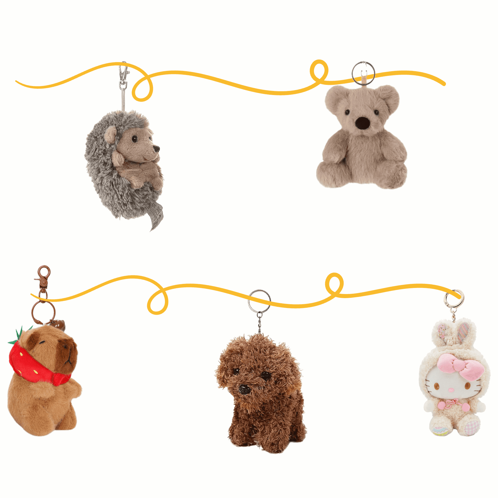 plush keychain