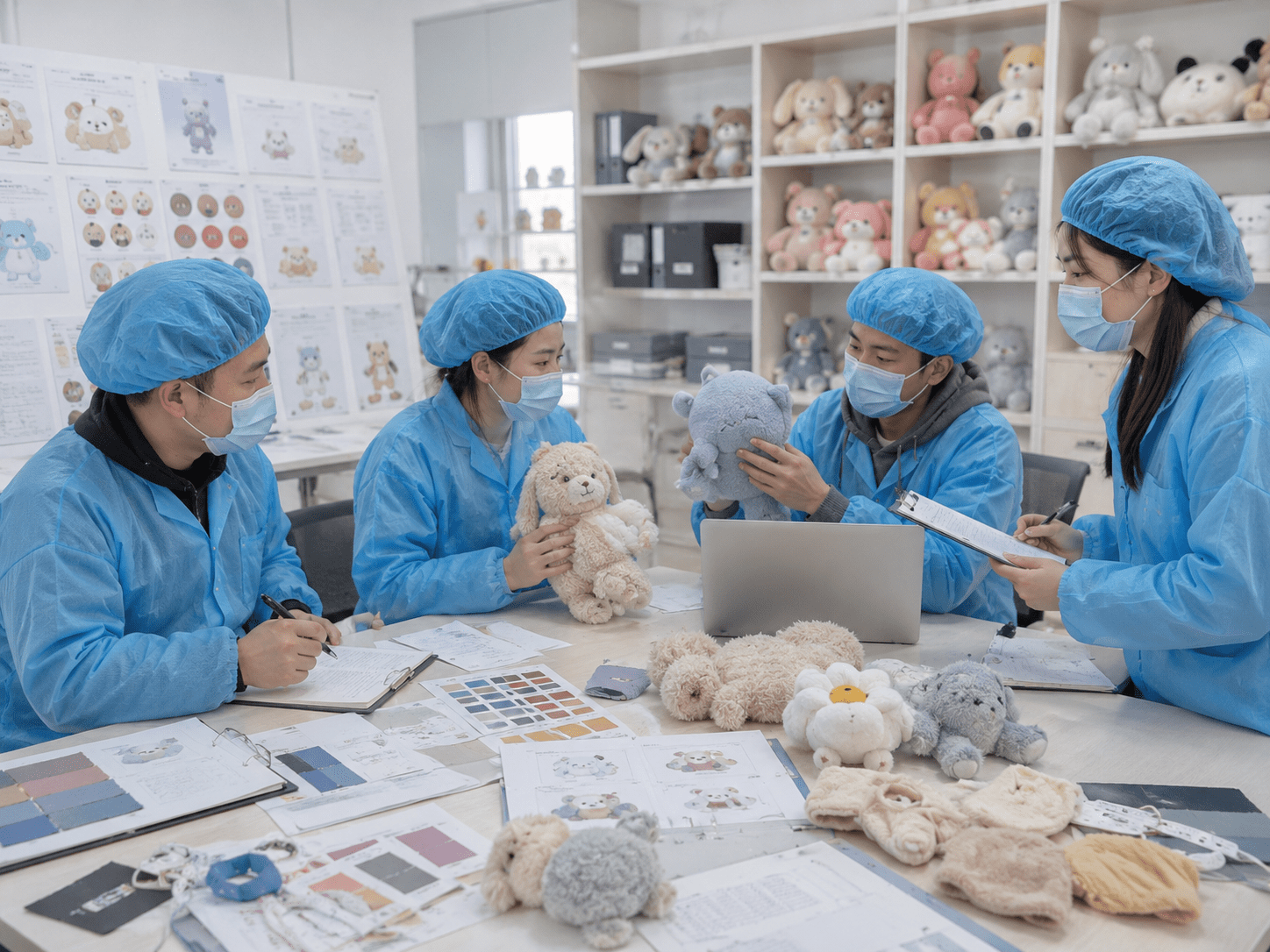 ODM plush toy design and sample development support