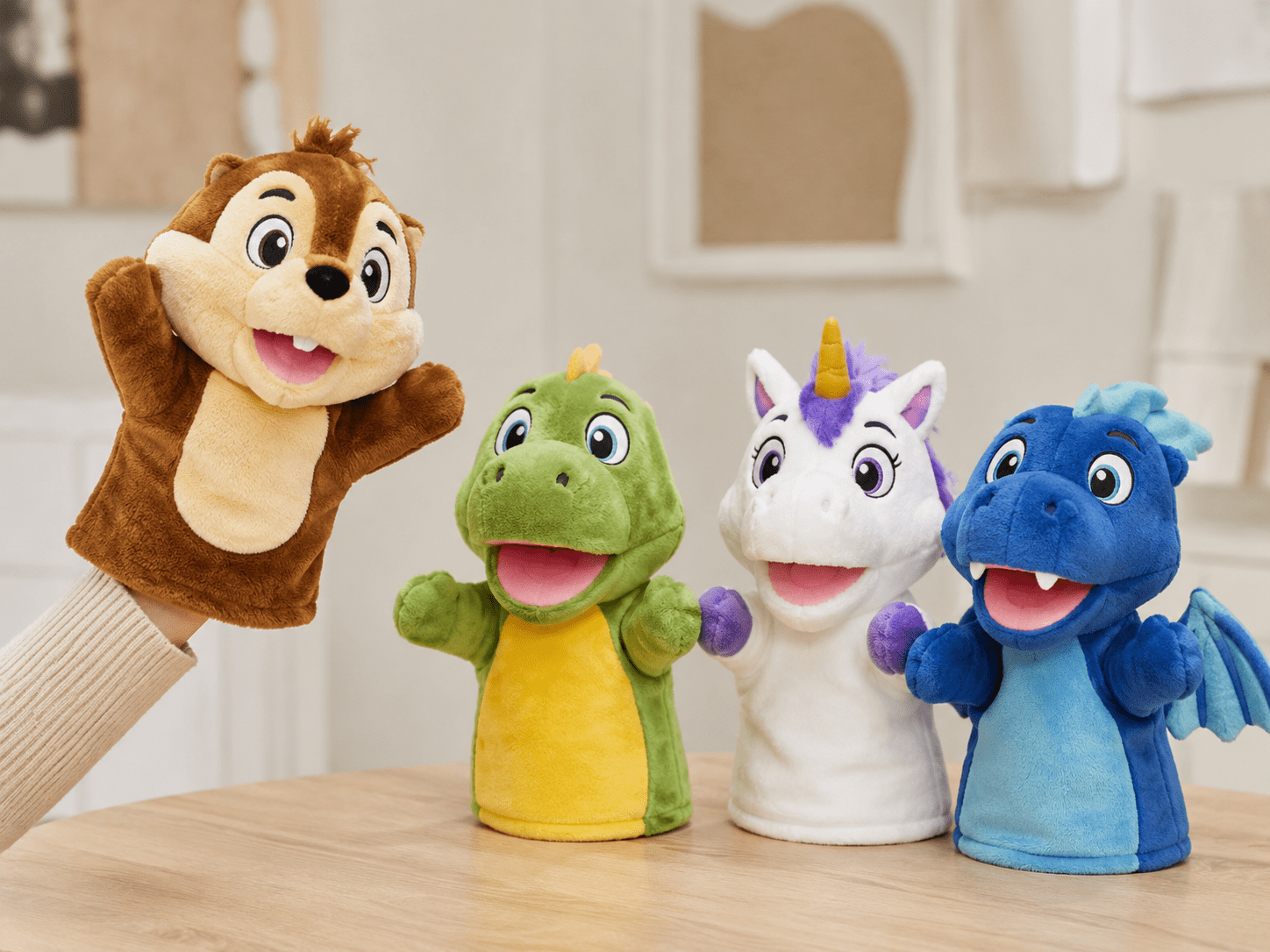 Custom character puppet design for brand mascot and IP projects