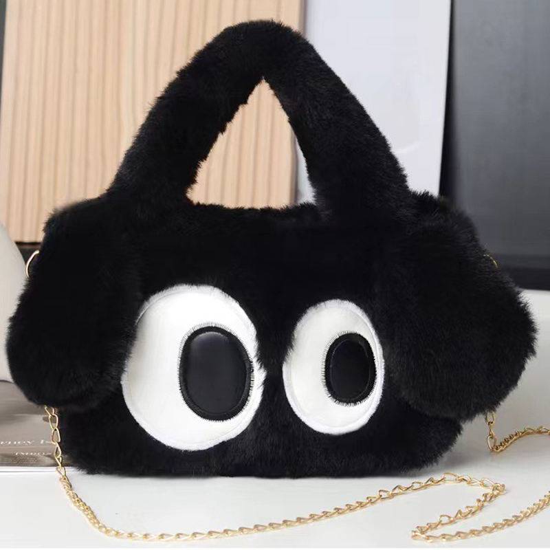 Custom plush bag and soft plush backpack for retail products