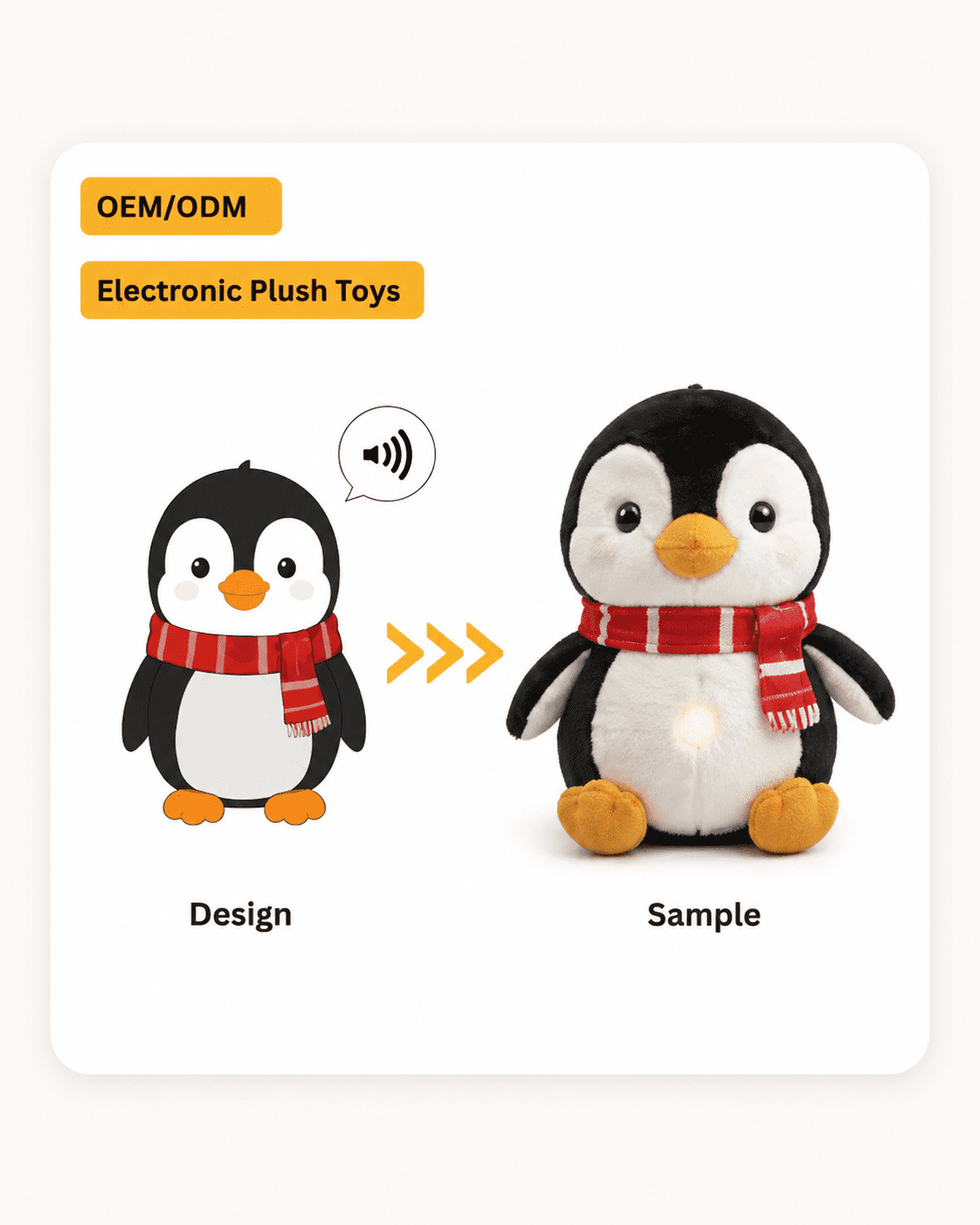 Interactive plush toys with squeeze touch and response functions