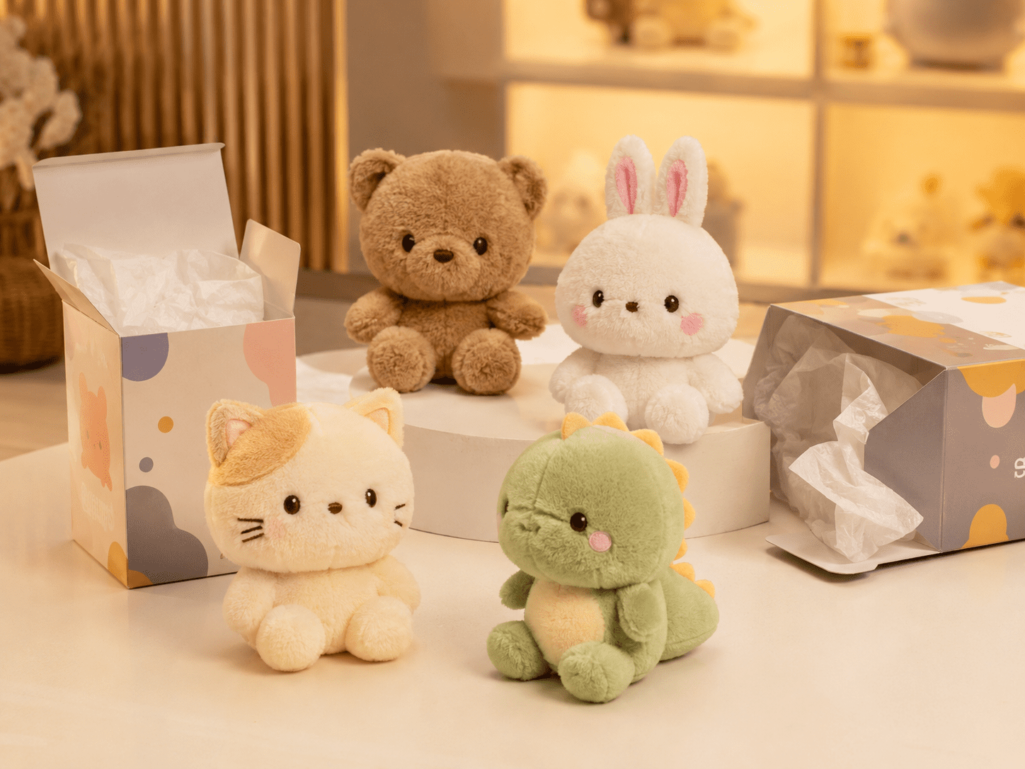 Full plush blind box toys for character collectible toy series