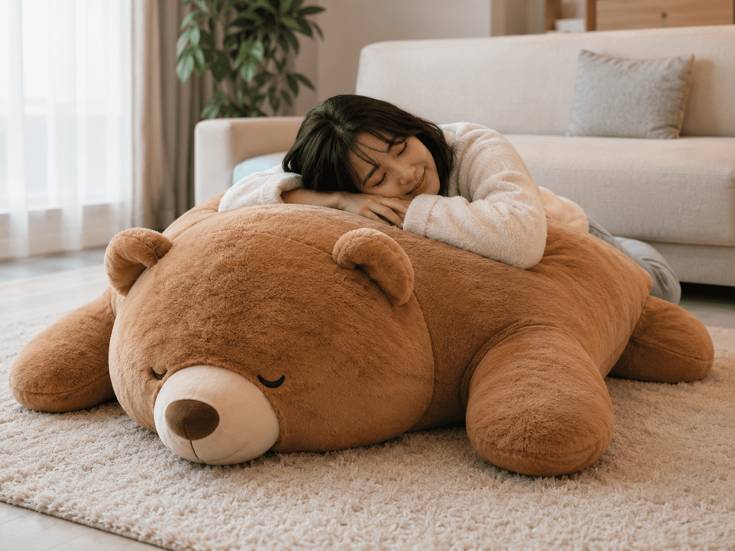 Giant plush pillows and oversized custom plush pillows for retail projects