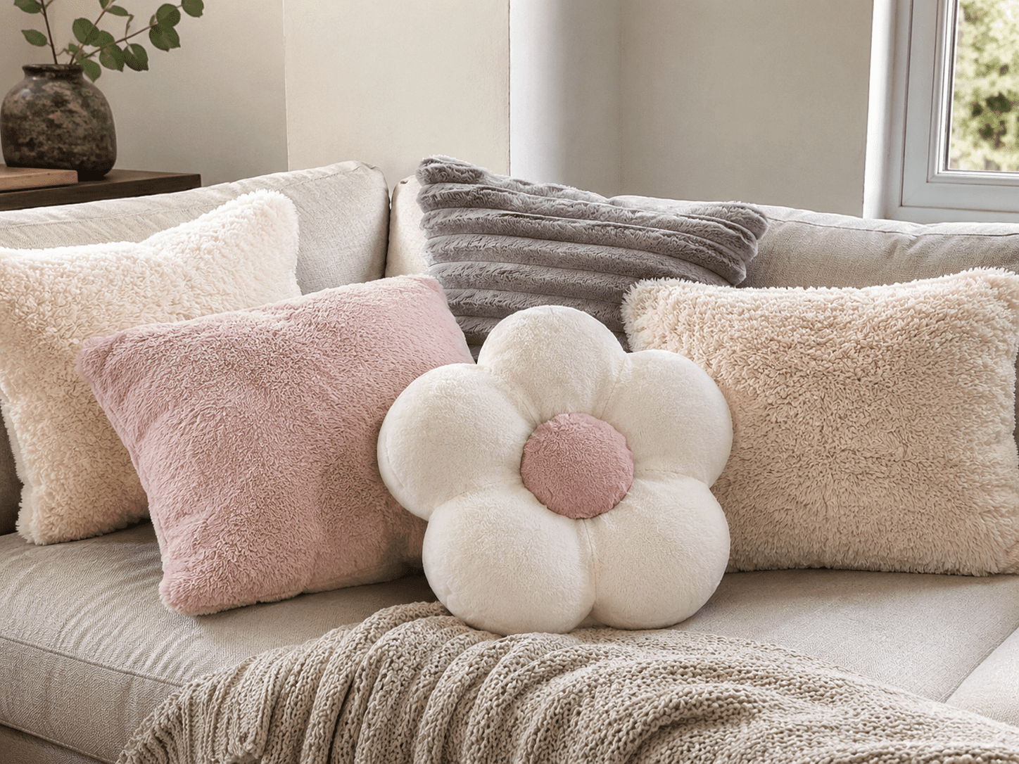 Plush cushion and custom pillow plush for home and brand projects