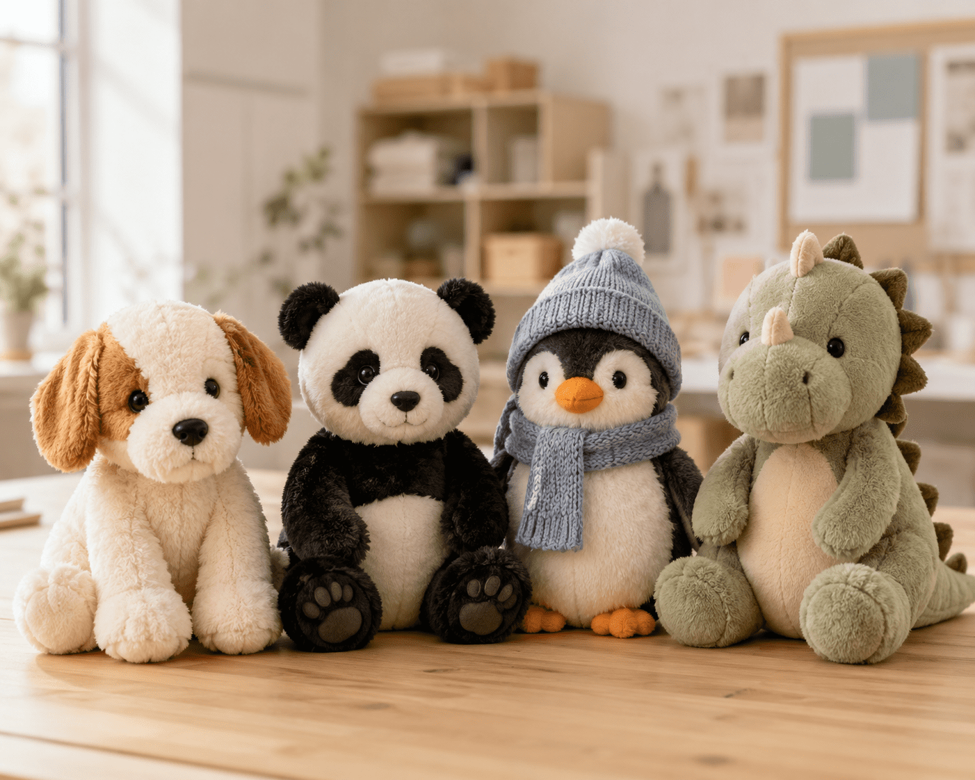 Plush toy prototype service for sample development, first sample revision, and custom plush toy development