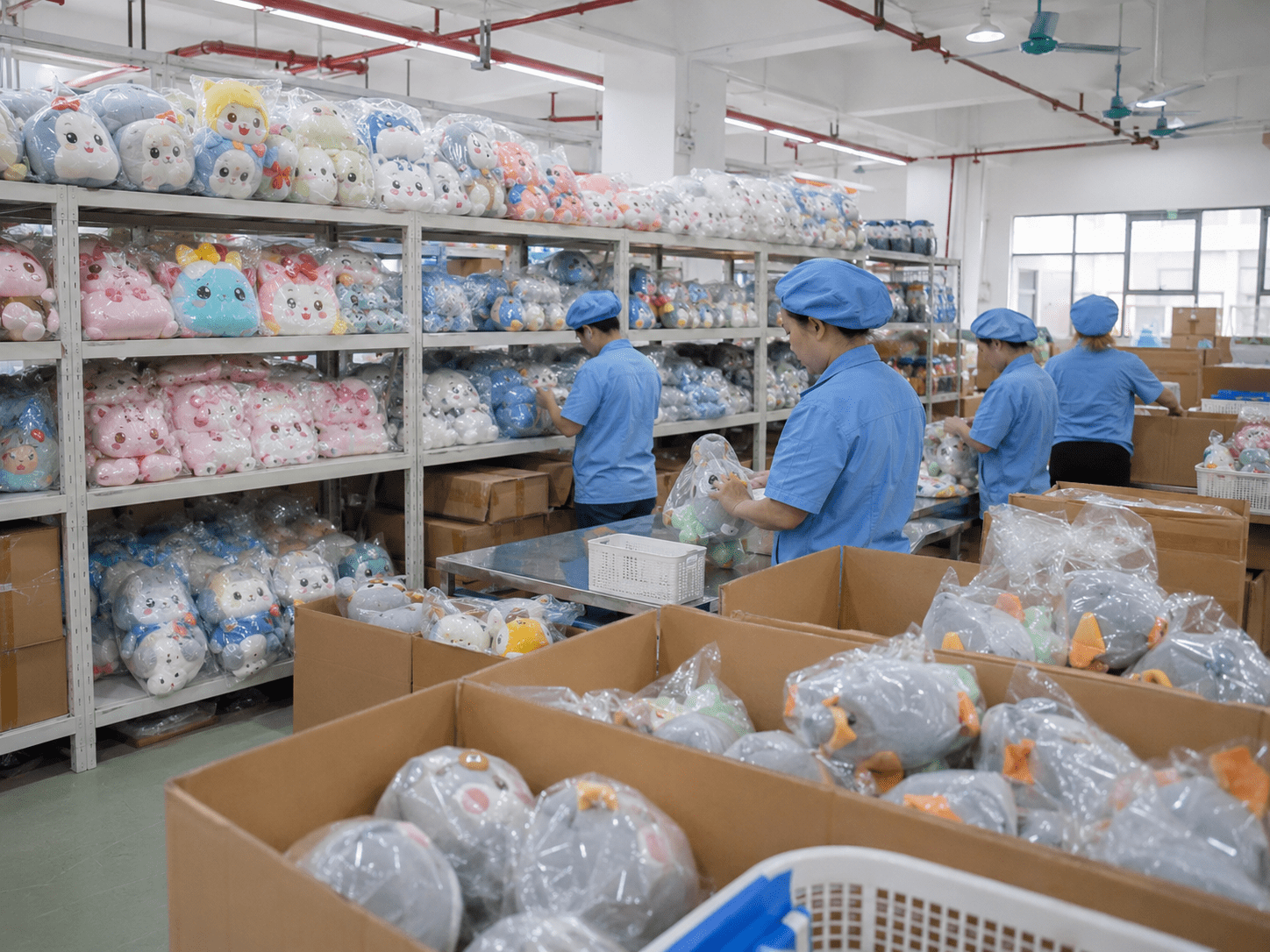 Ready-to-ship plush toys for fast sourcing and plush toy supplier support