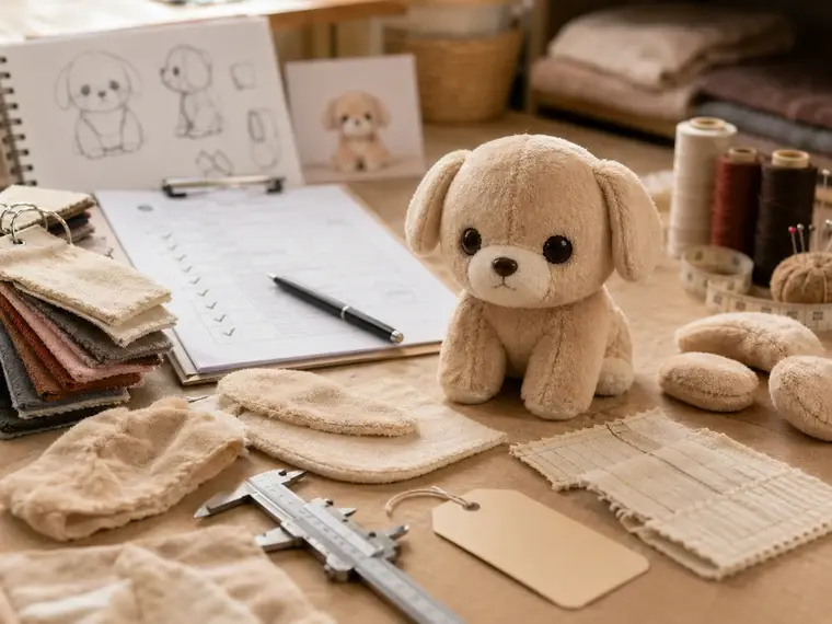 Sample safety check before mass production for plush toy compliance