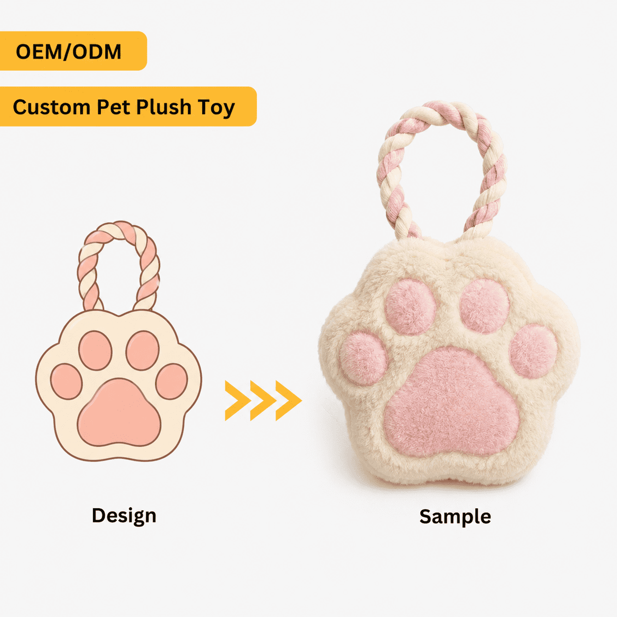 Custom cat stuffed animal toy and soft cat plush for pet brands