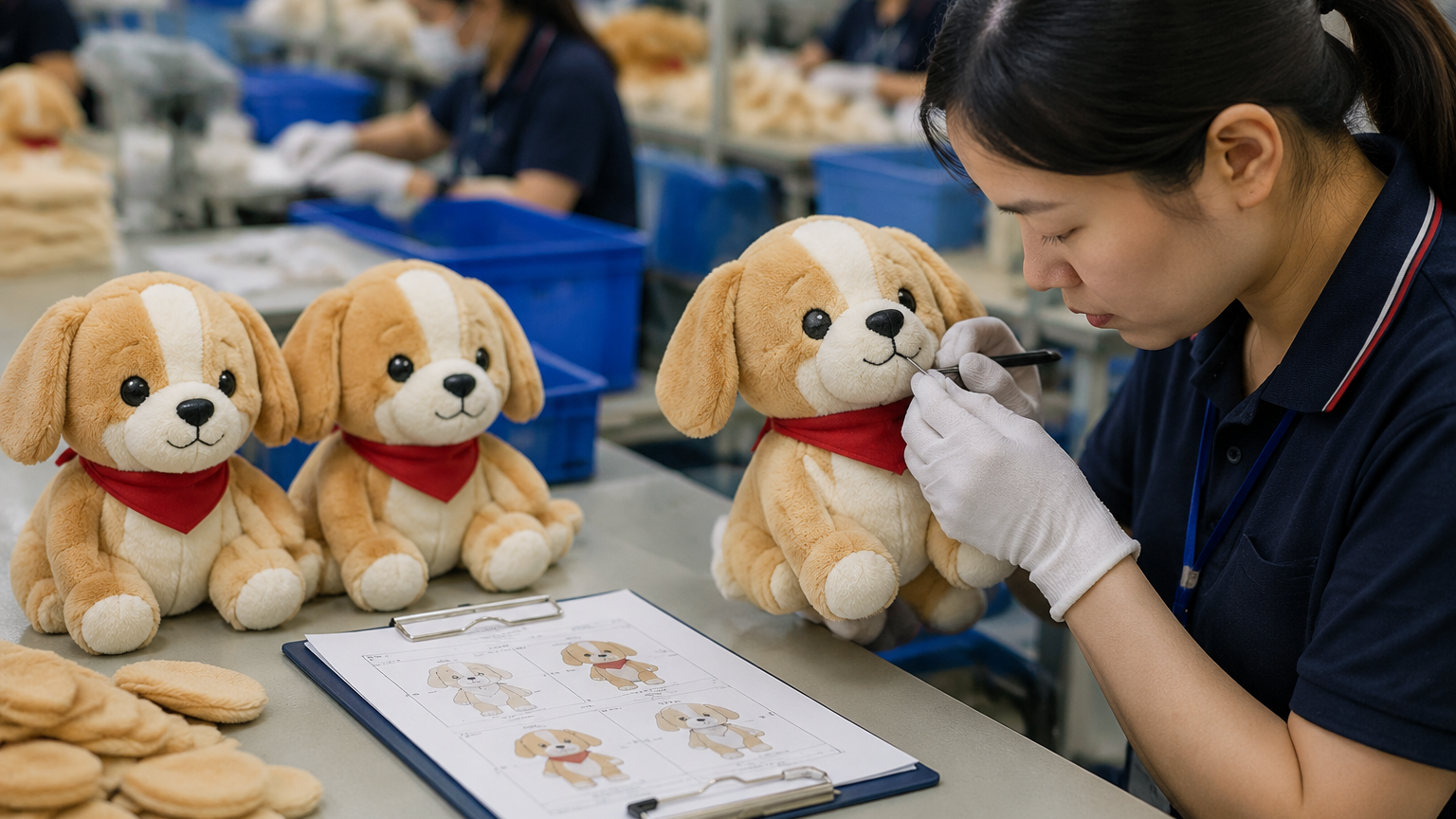 converting character design into custom plush toy prototype