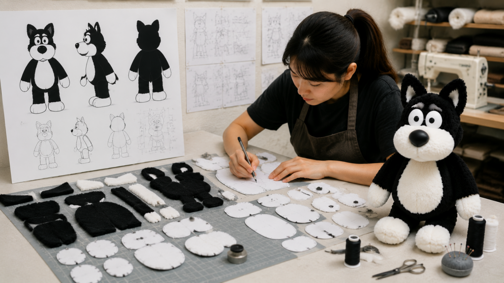 character plush toy development process