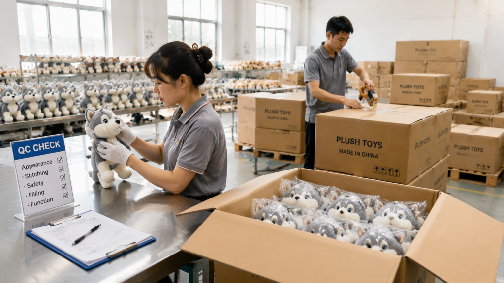 character plush toy manufacturer