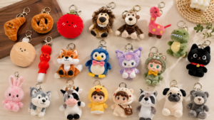 custom plush keychains