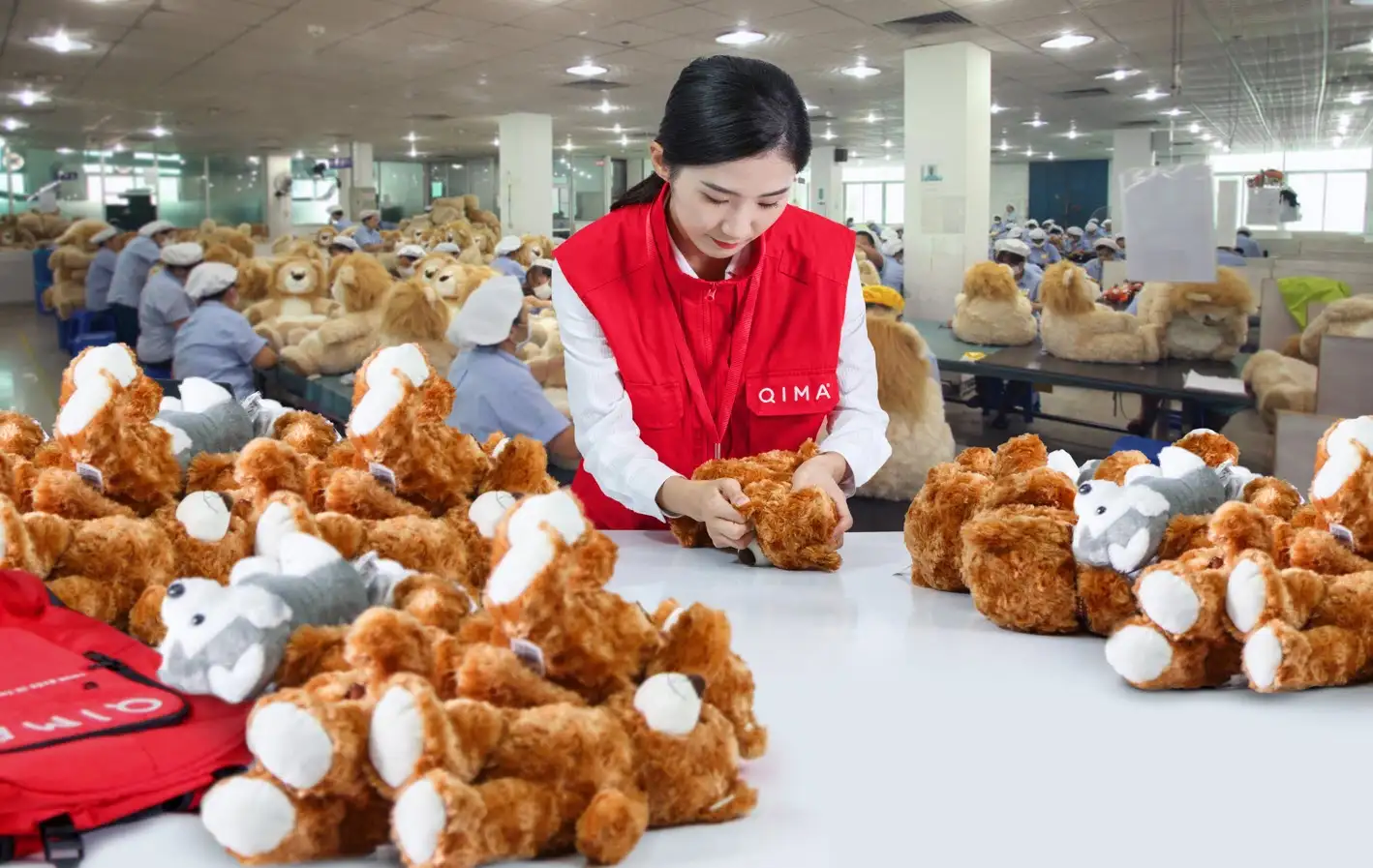 plush toy quality control inspection in China